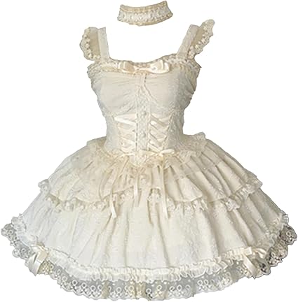 3点セット ポンチョ付きロリィタjsk Amazon.co.jp: [XHSUKADO] ロリータ 3点セット JSK